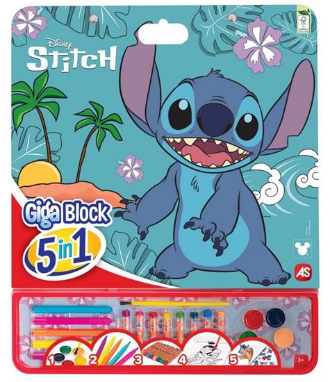 Εικόνα από ΣΕΤ ΖΩΓΡΑΦΙΚΗΣ GIGA BLOCK 5 IN 1 STITCH