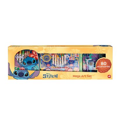Εικόνα της ΣΕΤ ΖΩΓΡΑΦΙΚΗΣ MEGA ART SET STITCH 80 ΑΞΕΣΟΥΑΡ
