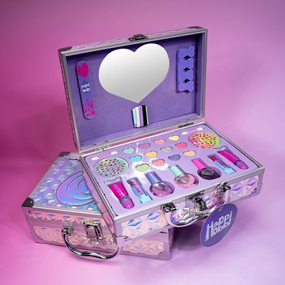 Εικόνα της HAPPIHOBBI ΘΗΚΗ ΟΜΟΡΦΙΑΣ SPARKLE LOVE ΜΕ 30 ΑΞΕΣΟΥΑΡ