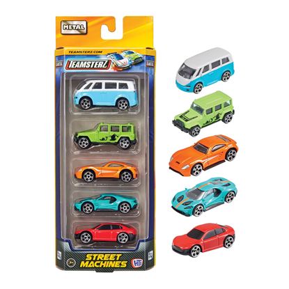 Εικόνα της TEAMSTERZ 5 ΑΥΤΟΚΙΝΗΤΑ DIE-CAST