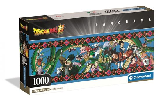 Εικόνα από CLEMENTONI PUZZLE DRAGON BALL H.Q. PANORAMA - COMPACT BOX 1000TMX