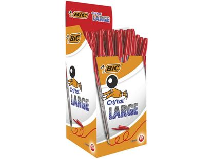 Εικόνα της ΣΤΥΛΟ BIC CRISTAL LARGE 1.6mm ΚΟΚΚΙΝΟ