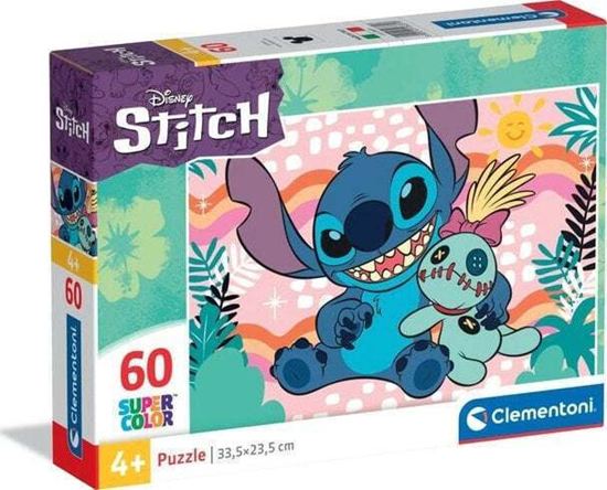 Εικόνα από CLEMENTONI SUPERCOLOR PUZZLE DISNEY STITCH 60ΤΜΧ