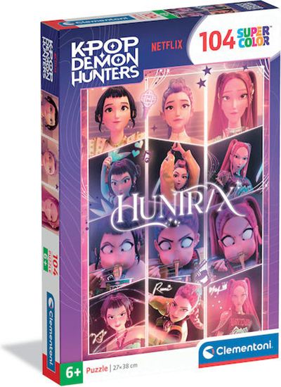 Εικόνα από CLEMENTONI SUPERCOLOR PUZZLE K-POP DEMON HUNTERS 104τμχ