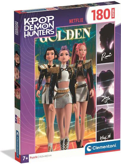 Εικόνα από CLEMENTONI SUPERCOLOR PUZZLE K-POP DEMON HUNTERS 180τμχ