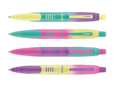 Εικόνα της ΣΤΥΛΟ MILAN BALLPOINT P1 TOUCH SUNSET 1.0mm ΜΠΛΕ (ΔΙΑΦΟΡΑ ΣΧΕΔΙΑ)