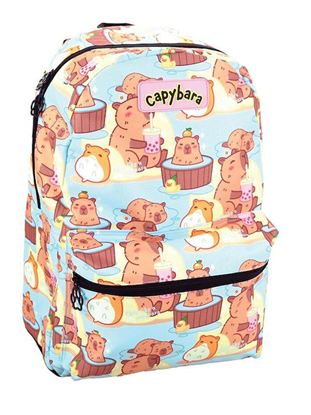Εικόνα της ΤΣΑΝΤΑ ΠΛΑΤΗΣ GIM CAPYBARA HAPPY LIFE 300-17033