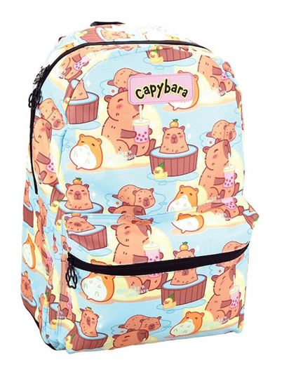 Εικόνα από ΤΣΑΝΤΑ ΠΛΑΤΗΣ GIM CAPYBARA HAPPY LIFE 300-17033