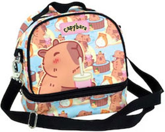 Εικόνα από ΤΣΑΝΤΑΚΙ ΦΑΓΗΤΟΥ GIM CAPYBARA HAPPY LIFE 300-17220