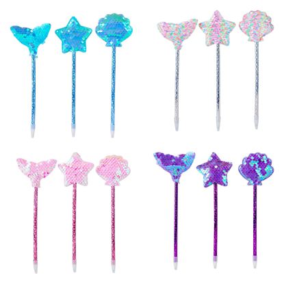 Εικόνα της ΣΤΥΛΟ CUTIE CREW MERMAID SEQUIN 4 ΣΧΕΔΙΑ