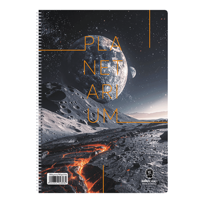 Εικόνα της ΤΕΤΡΑΔΙΟ ΣΠΙΡΑΛ SALKO PLANETARIUM 3 ΘΕΜΑΤΩΝ 17X25 4803