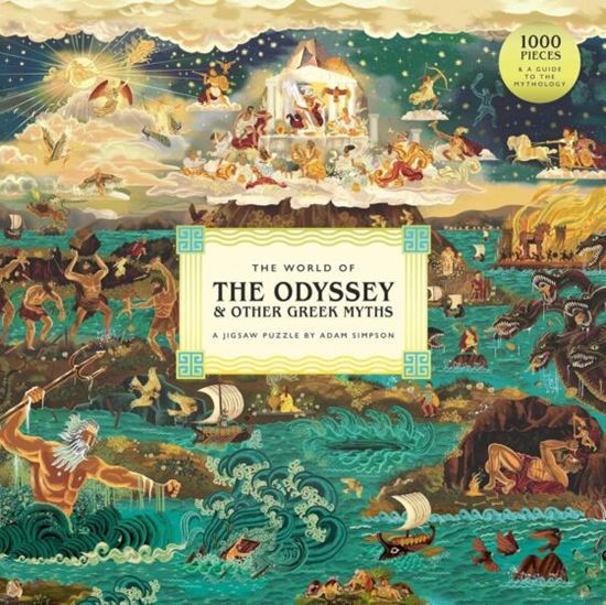 Εικόνα από THE WORLD OF THE ODYSSEY & OTHER GREEK MYTHS - A 1000-PIECE JIGSAW PUZZLE BY ADAM SIMPSON