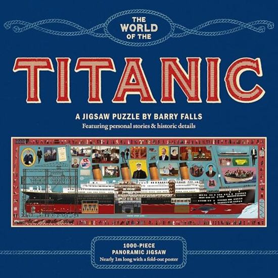 Εικόνα από THE WORLD OF THE TITANIC: A JIGSAW PUZZLE - 1000 PIECES