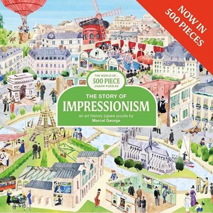 Εικόνα της THE STORY OF IMPRESSIONISM: A JIGSAW PUZZLE - 500 PIECES