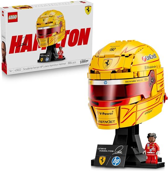 Εικόνα από LEGO® EDITIONS: SCUDERIA FERRARI HP LEWIS HAMILTON HELMET