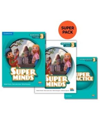 Εικόνα της SUPER MINDS 3 SUPER PACK 2 (STUDENT'S BOOK + WORKBOOK + SUPER PRACTICE + WORDLIST) 2ND ED
