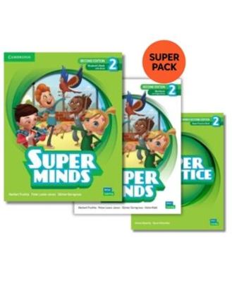Εικόνα της SUPER MINDS 2 SUPER PACK 2 (STUDENT'S BOOK + WORKBOOK + SUPER PRACTICE + WORDLIST) 2ND ED