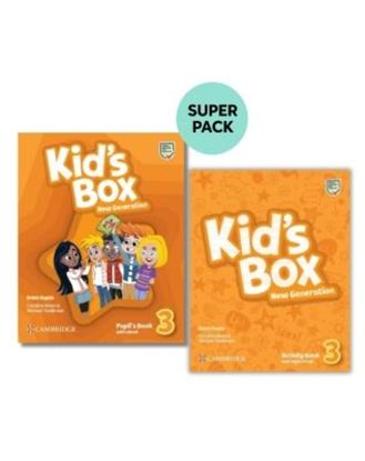 Εικόνα της KID'S BOX NEW GENERATION 3 SUPER PACK (STUDENT'S BOOK + WORKBOOK)