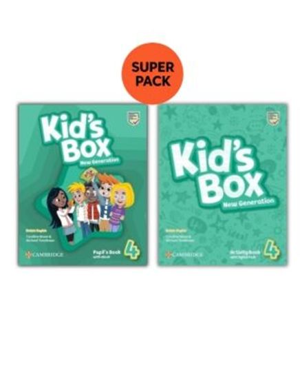 Εικόνα από KID'S BOX NEW GENERATION 4 SUPER PACK (STUDENT'S BOOK + WORKBOOK)