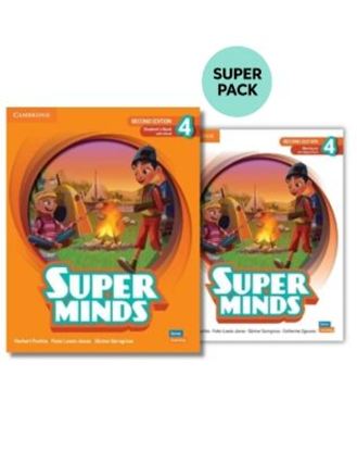 Εικόνα της SUPER MINDS 4 SUPER PACK 1 (STUDENT'S BOOK + WORKBOOK + WORDLIST) 2ND ED