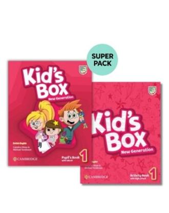 Εικόνα της KID'S BOX NEW GENERATION 1 SUPER PACK (STUDENT'S BOOK + WORKBOOK)
