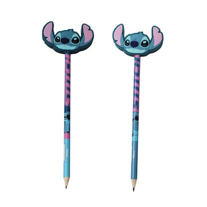 Εικόνα της ΜΟΛΥΒΙ GIM ΜΕ RUBBER ΦΙΓΟΥΡΑ STITCH