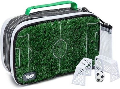 Εικόνα της ΚΑΣΕΤΙΝΑ YOLO ΒΑΛΙΤΣΑΚΙ ΜΕ 2 ΘΗΚΕΣ SOCCER
