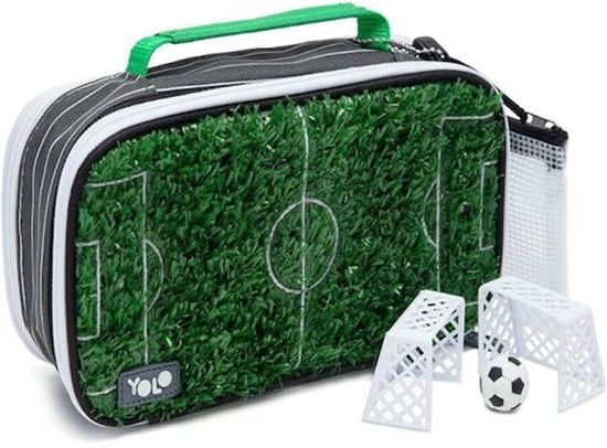 Εικόνα από ΚΑΣΕΤΙΝΑ YOLO ΒΑΛΙΤΣΑΚΙ ΜΕ 2 ΘΗΚΕΣ SOCCER