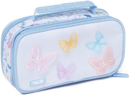 Εικόνα της ΚΑΣΕΤΙΝΑ YOLO ΒΑΛΙΤΣΑΚΙ ΜΕ 2 ΘΗΚΕΣ MAGIC BUTTERFLY
