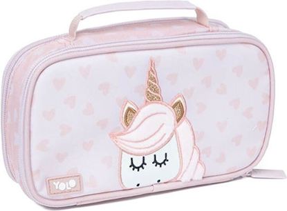 Εικόνα της ΚΑΣΕΤΙΝΑ YOLO ΒΑΛΙΤΣΑΚΙ ΜΕ 2 ΘΗΚΕΣ UNICORN