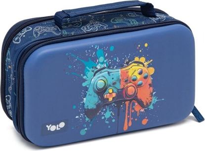 Εικόνα της ΚΑΣΕΤΙΝΑ YOLO ΒΑΛΙΤΣΑΚΙ ΜΕ 2 ΘΗΚΕΣ BLUE GAMING