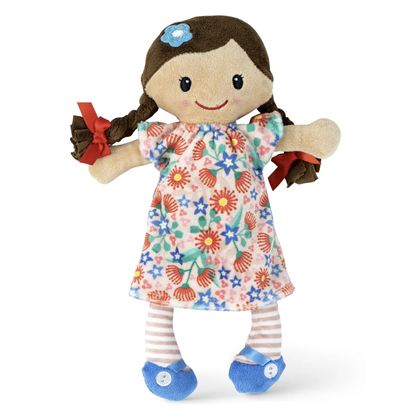 Εικόνα της ΚΟΥΚΛΑ ΠΑΙΔΙΚΗ ΥΦΑΣΜΑΤΙΝΗ ΜΙΝΙ RAG DOLL MATILDA