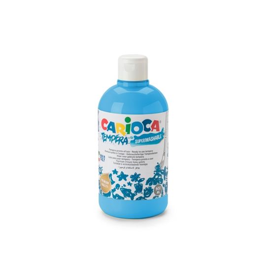 Εικόνα από ΤΕΜΠΕΡΑ CARIOCA 500ml (700gr) LIGHT BLUE