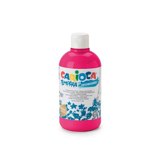 Εικόνα από ΤΕΜΠΕΡΑ CARIOCA 500ml (700gr) MAGENTA RED