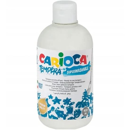 Εικόνα από ΤΕΜΠΕΡΑ CARIOCA 500ml (700gr) WHITE