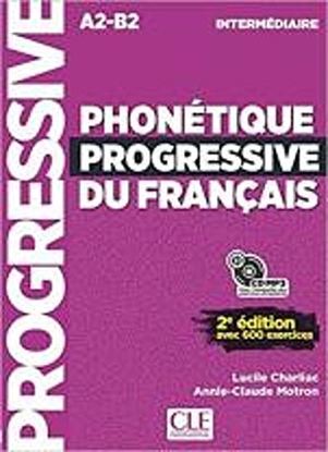 Εικόνα της PHONETIQUE PROGRESSIVE DU FRANCAIS INTERMEDIAIRE A2-B2 AVEC 600 EXERCICES METHODE (+ CD)