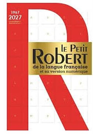 Εικόνα από LE PETIT ROBERT DE LA LANGUE FRANCAISE ET SA VERSION NUMERIQUE - 2027