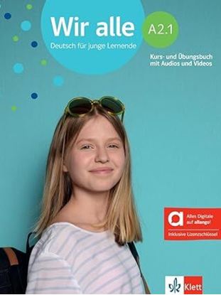 Εικόνα της WIR ALLE A2.1 KURS - UND UBUNGSBUCH HYBRIDE AUSGABE ALLANGO(MIT AUDIOS & VIDEOS ON LINE)