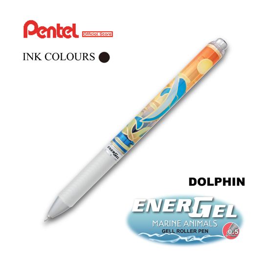 Εικόνα από ΣΤΥΛΟ PENTEL ENERGEL MARINE DOLPHIN BL770A1-C