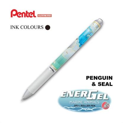Εικόνα της ΣΤΥΛΟ PENTEL ENERGEL MARINE PENQUIN&SEAL BL770A2-C