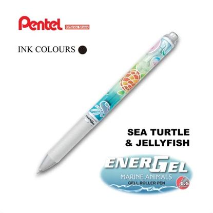 Εικόνα της ΣΤΥΛΟ PENTEL ENERGEL MARINE SEA TURTLE BL770A4-C