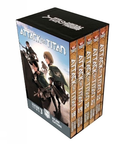 Εικόνα από ATTACK ON TITAN SEASON THREE BOX SET VOL 02 (RES) (MR) (C: 1