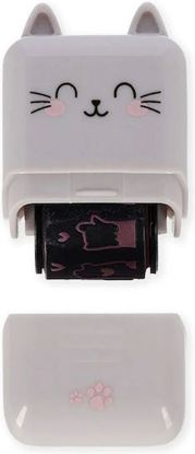 Εικόνα της ΣΦΡΑΓΙΔΑ LEGAMI DECO ROLLER STAMP KITTY PINK INK