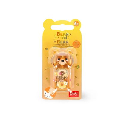 Εικόνα της ΔΙΟΡΘΩΤΙΚΗ ΤΑΙΝΙΑ LEGAMI TEDDY BEAR CORRECTION TAPE - TO BE DEFINED CTCAT0004