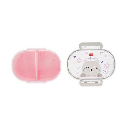 Εικόνα της ΦΑΓΗΤΟΔΟΧΕΙΟ LEGAMI SNACK AND GO SNACK BOX KITTY 500ML - KSNB0001