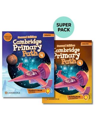 Εικόνα της CAMBRIDGE PRIMARY PATH 4 SUPER PACK 1 (SB + WB + WORDLIST) 2ND ED