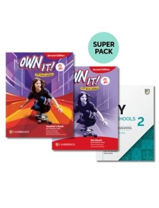 Εικόνα της OWN IT! 2 SUPER PACK 2 (SB + WB + KEY FOR SCHOOLS 2 + WORDLIST) 2ND ED