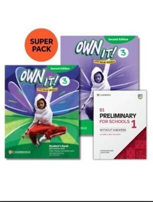 Εικόνα της OWN IT! 3 SUPER PACK 2 (SB + WB + PRELIMINARY FOR SCHOOLS 1 + WORDLIST) 2ND ED