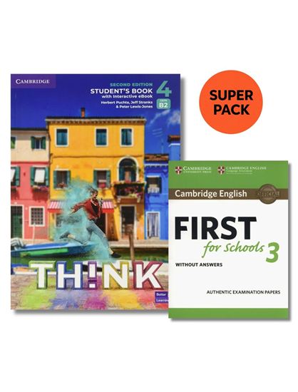Εικόνα από THINK 4 SUPER PACK 2 (SB + FIRST FOR SCHOOLS 3 + WORDLIST) 2ND ED