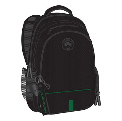 Εικόνα της ΣΑΚΙΔΙΟ ΠΛΑΤΗΣ BMU ΟΒΑΛ ΠΑΟ OFFICIAL BLACK 385-00031